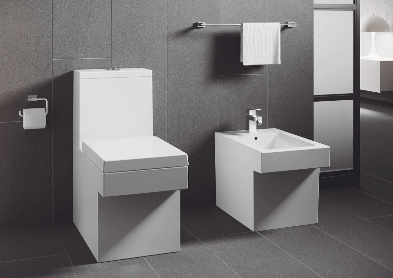 Grohe essentials cube toalettrullholder