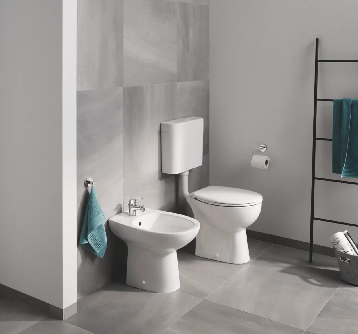 Grohe essentials håndklekrok krom