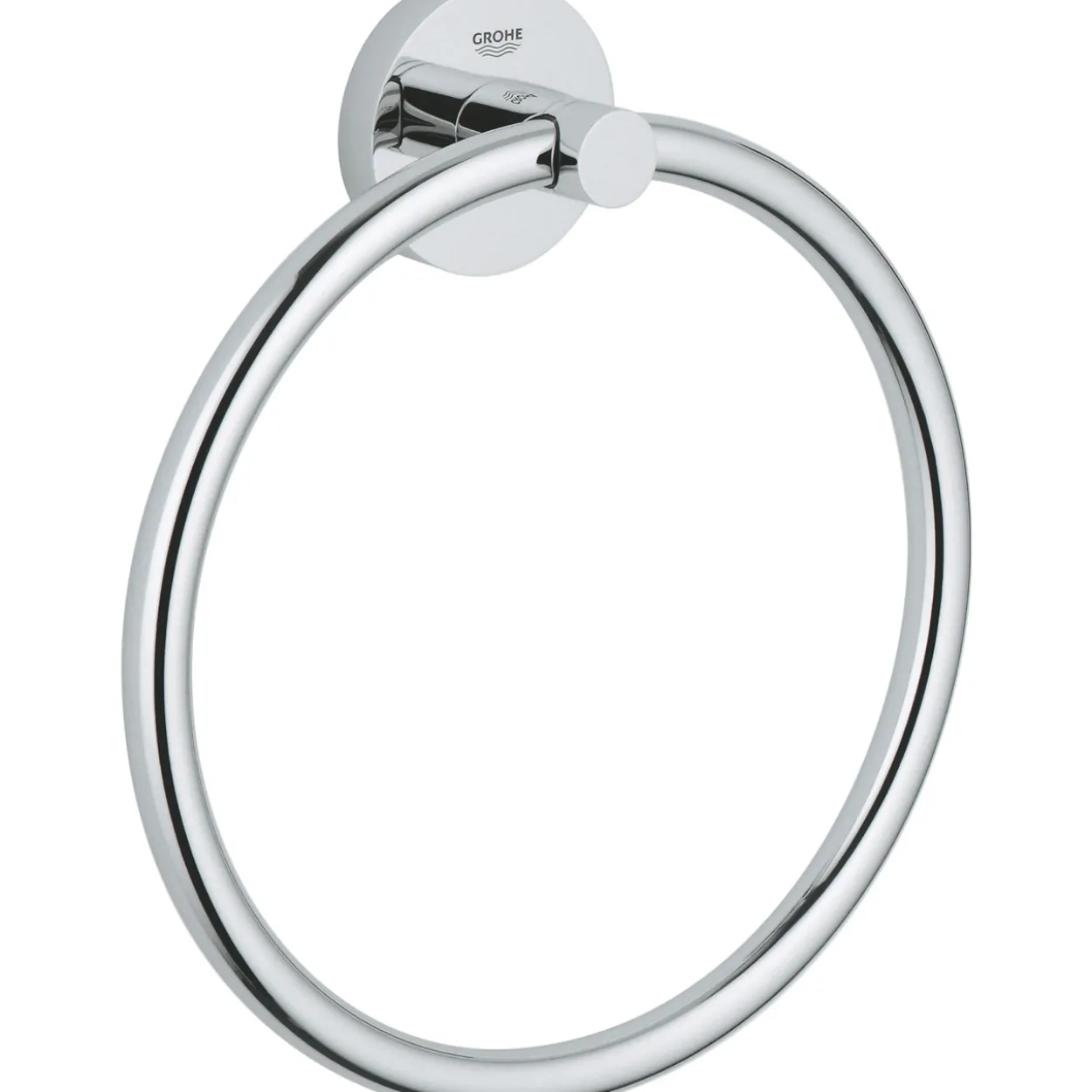 Grohe essentials håndklering ø180 krom