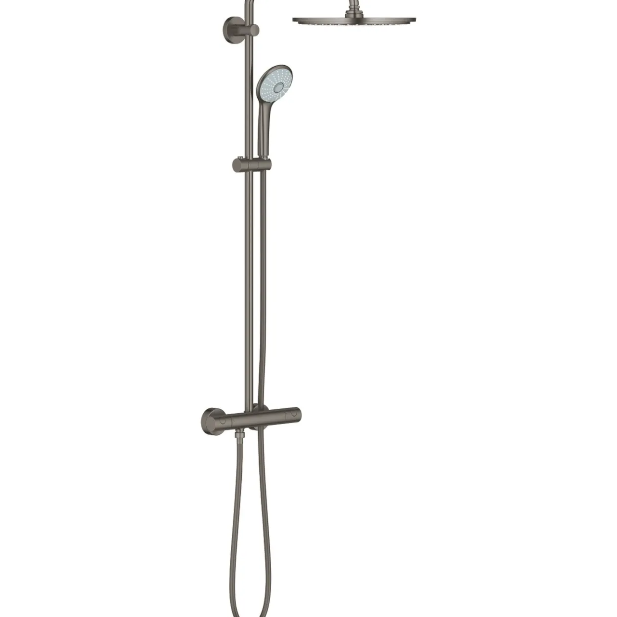 Grohe euphoria dusjsystem 310 m/dusjbatteri børstet hard graphite