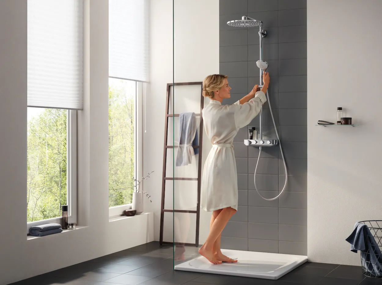 Grohe euphoria smartcontrol system 310 duo dusjsett m/takdusj og dusjbatteri