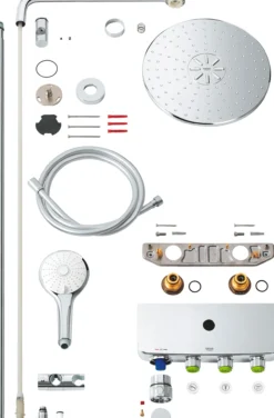 Grohe euphoria smartcontrol system 310 duo dusjsett m/takdusj og dusjbatteri