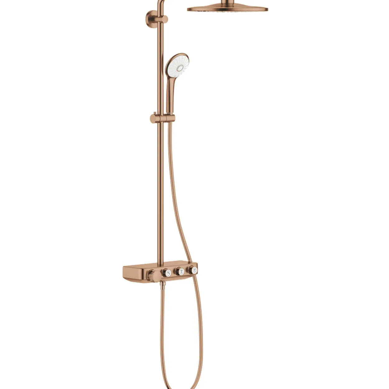 Grohe euphoria smartcontrol system 310 duo dusjsystem børstet warm sunset