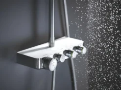 Grohe euphoria smartcontrol 310 cube duo dusjsystem måne hvit