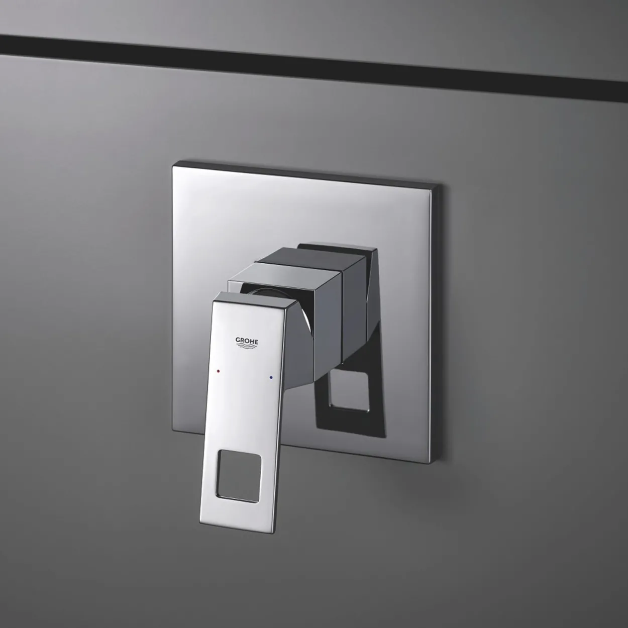 Grohe eurocube dusjbatteri krom