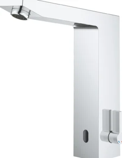 Grohe eurocube e 6v berøringsfritt servantbatteri krom