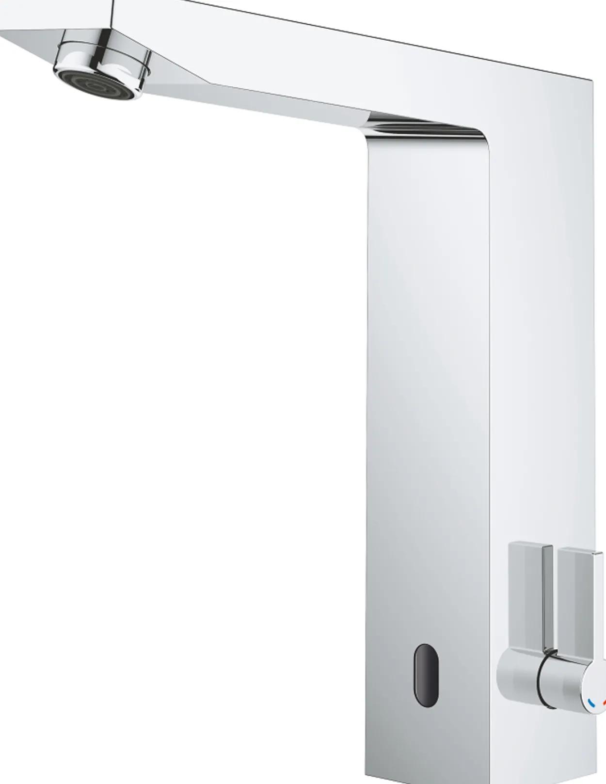 Grohe eurocube e 6v berøringsfritt servantbatteri krom