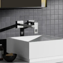 Grohe eurocube 2-hulls vegghengt servantbatteri medium