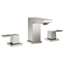 Grohe eurocube s 3-hulls servantbatteri supersteel