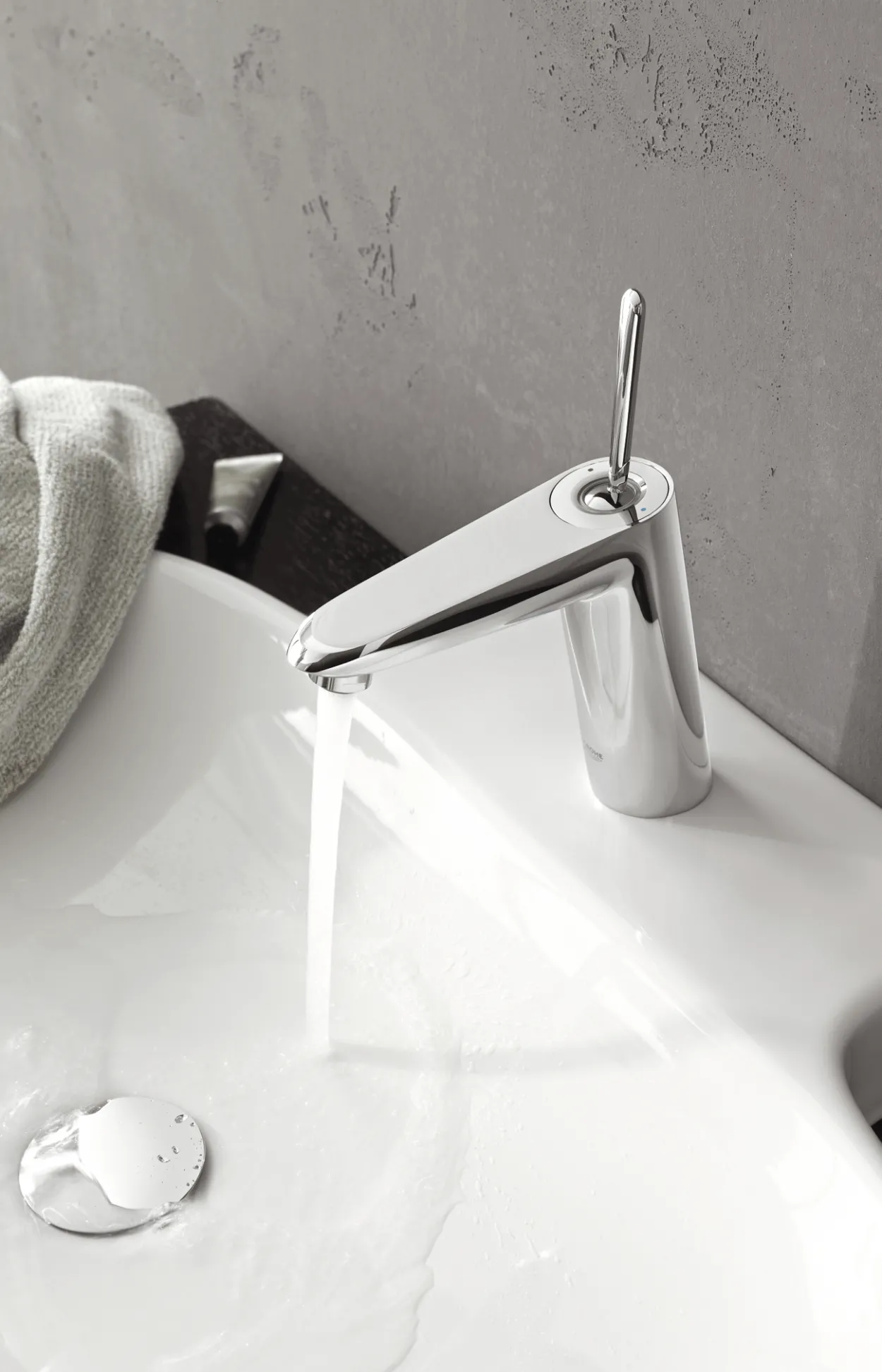 Grohe eurodisc joy servantbatteri medium m/oppløftsventil