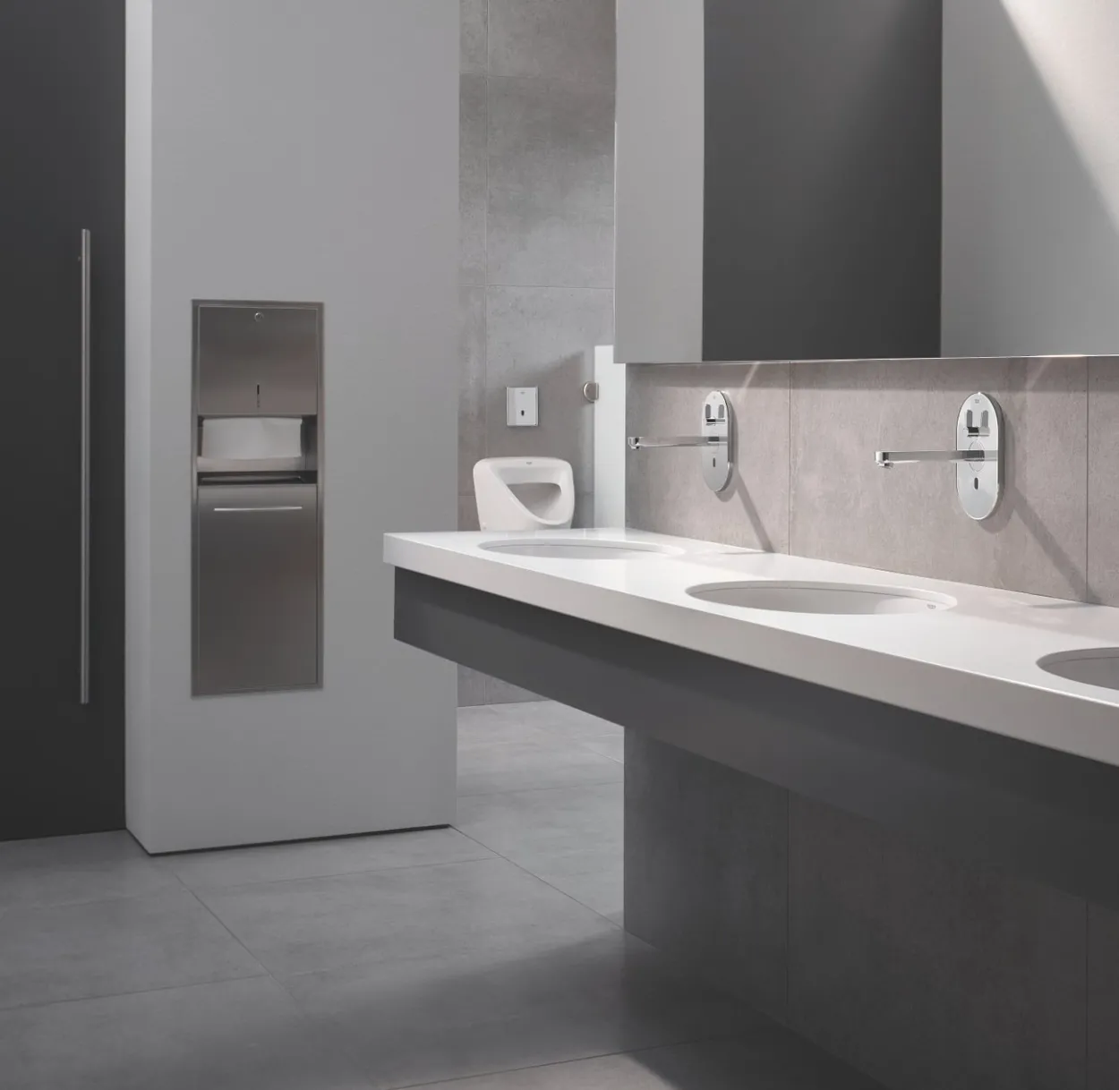 Grohe euroeco cosmopolitan e berøringsfri kran u/blandebatteri krom