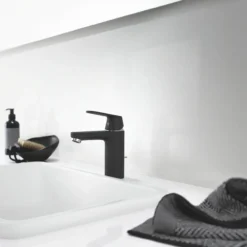 Grohe eurosmart m cosmopolitan servantbatteri supermatt sort