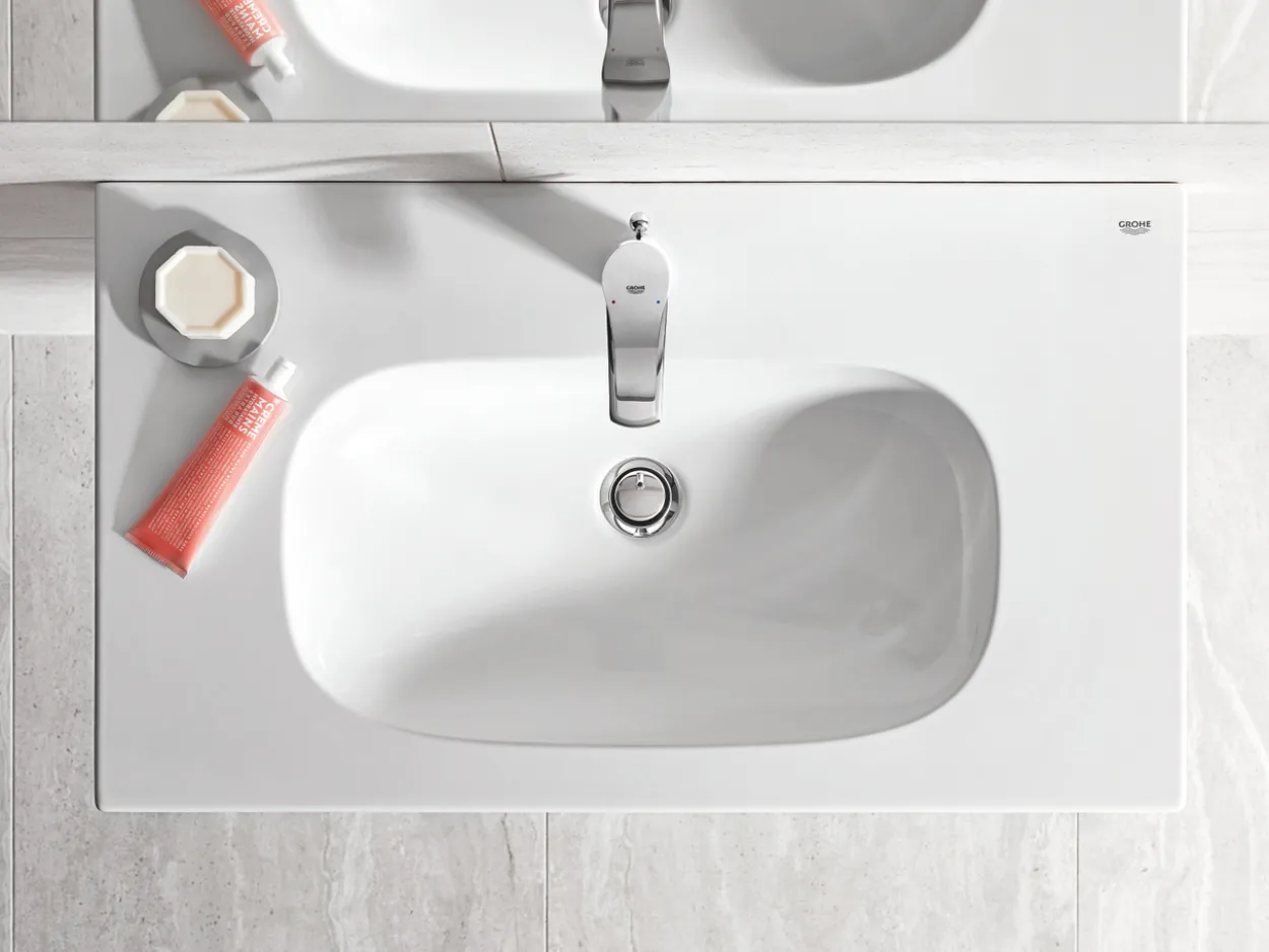 Grohe eurosmart m servantbatteri m/oppløft krom