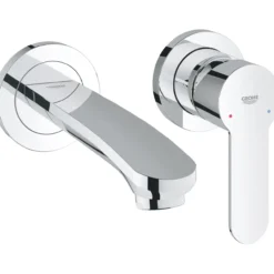 Grohe eurostyle cosmopolitan 2-hulls vegghengt servantbatteri small