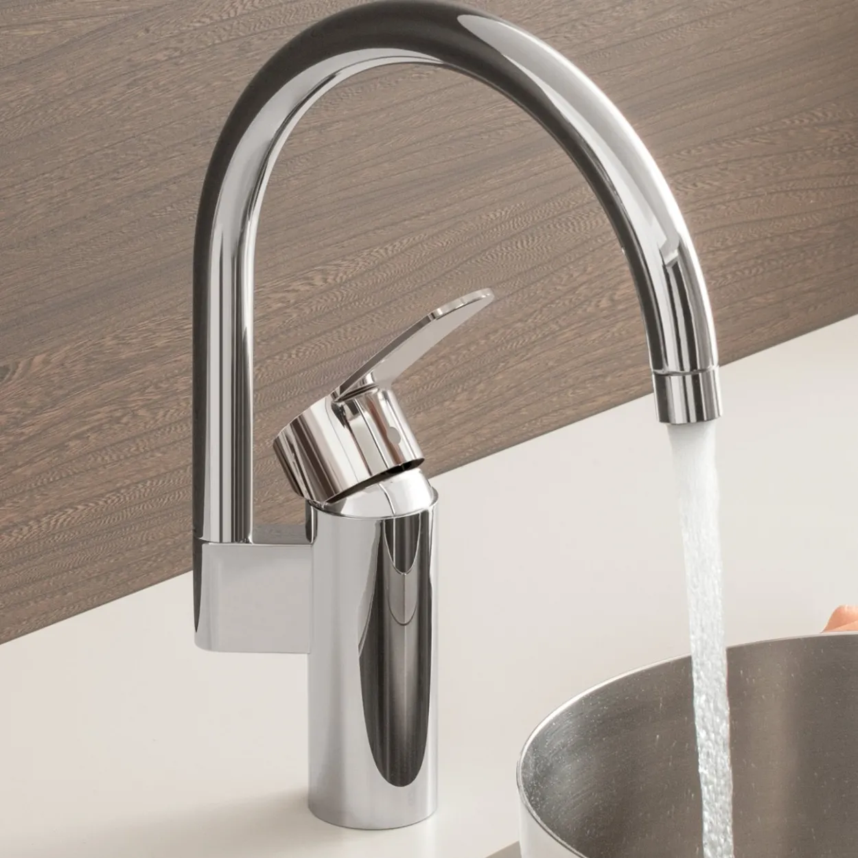 Grohe eurostyle cosmopolitan kjøkkenarmatur c-tut krom
