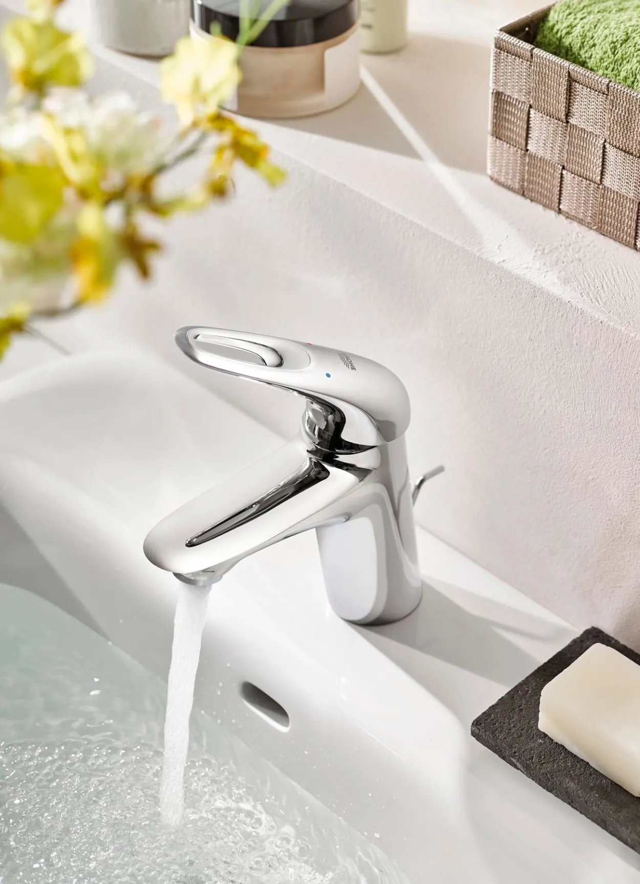Grohe eurostyle servantbatteri small m/oppløftsventil