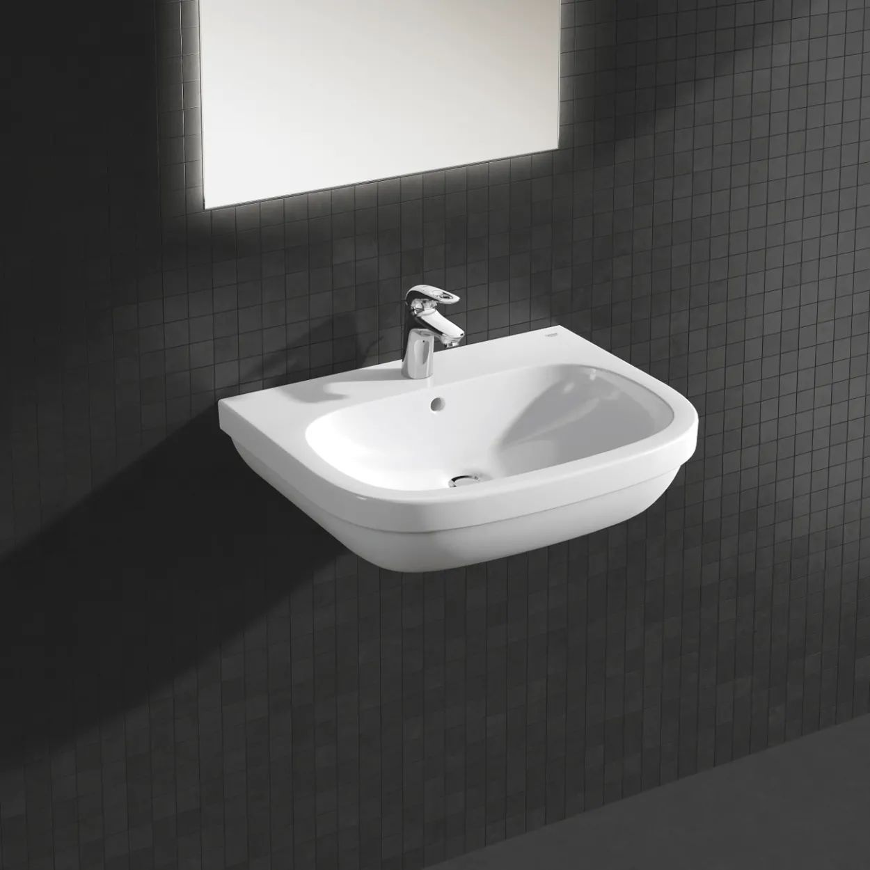Grohe eurostyle servantbatteri small m/oppløftsventil