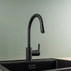 Grohe feel kjøkkenarmatur c-tut matt sort