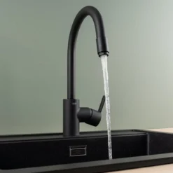 Grohe feel kjøkkenarmatur c-tut matt sort