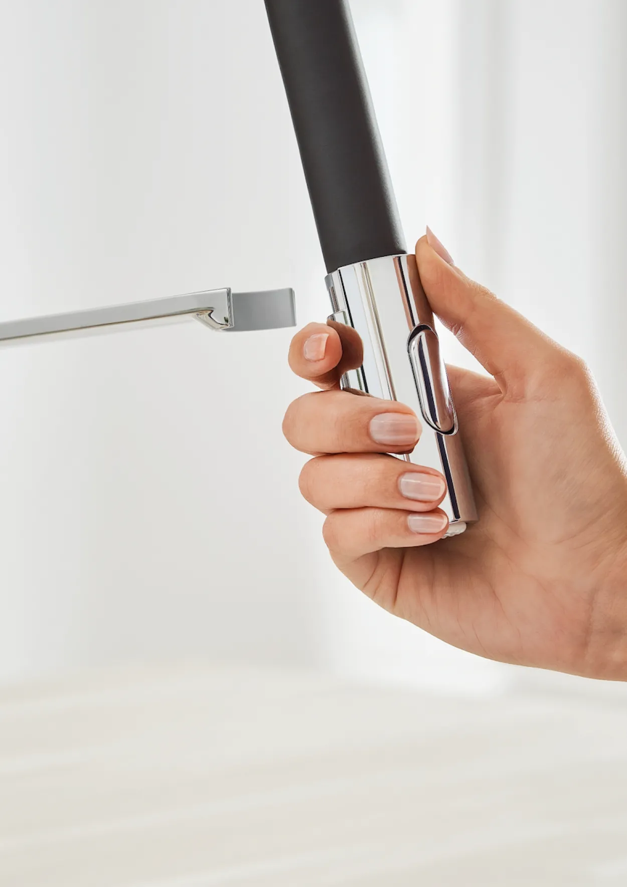 Grohe feel professional kjøkkenarmatur m/uttrekkbar dusj