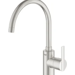 Grohe feel supersteel kjøkkenarmatur c-tut