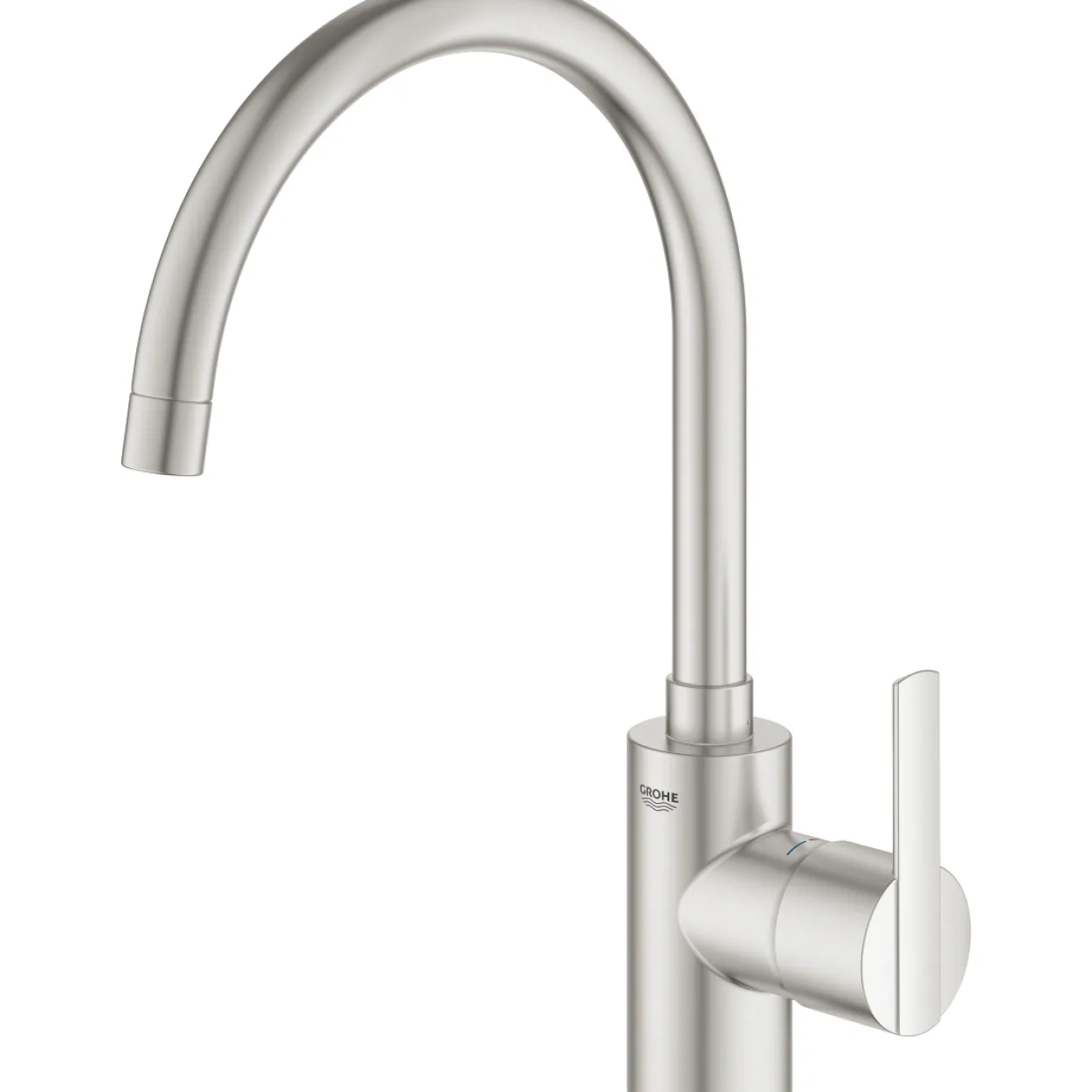 Grohe feel supersteel kjøkkenarmatur c-tut