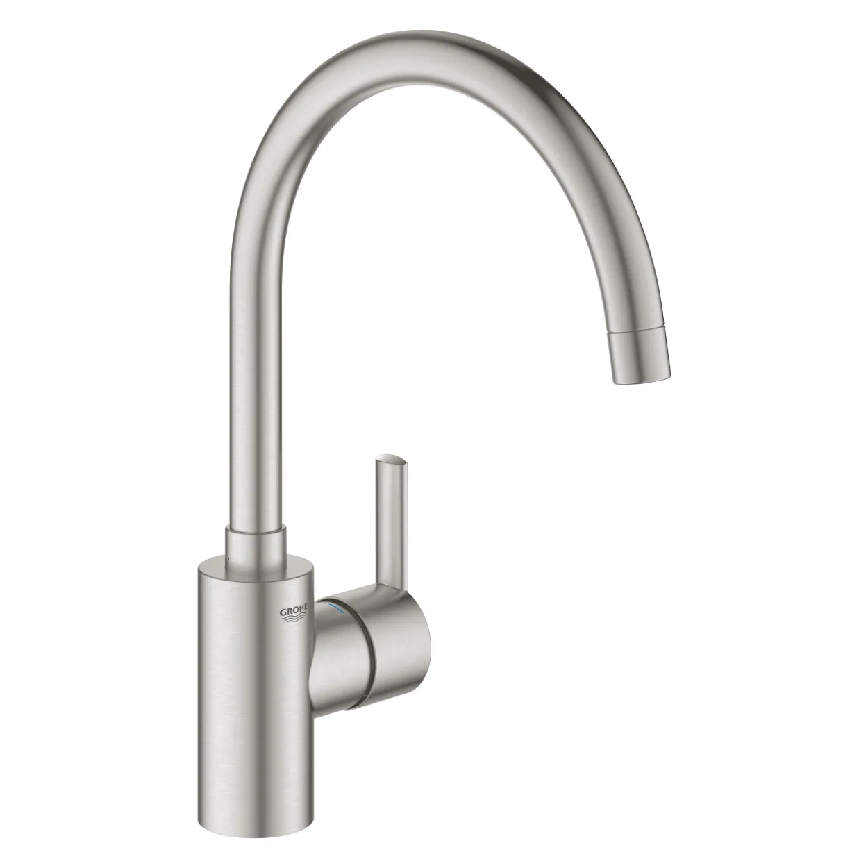 Grohe feel supersteel kjøkkenarmatur c-tut