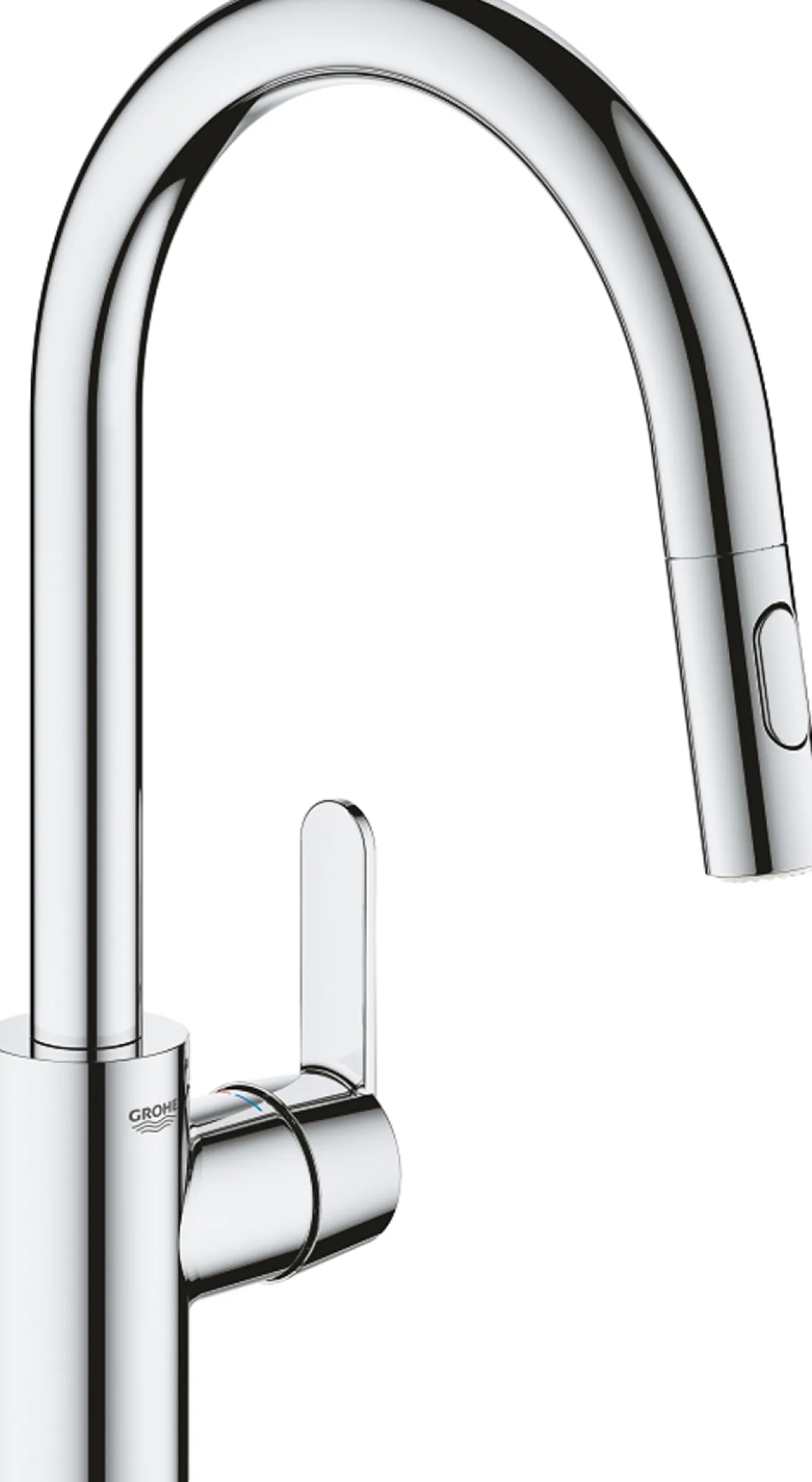 Grohe get kjøkkenarmatur m/uttrekkbar tut krom