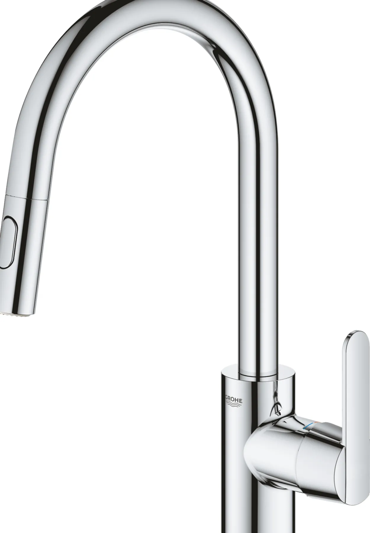Grohe get kjøkkenarmatur m/uttrekkbar tut krom