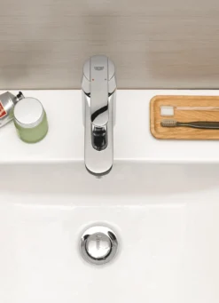 Grohe get servantarmatur medium m/oppløftsventil