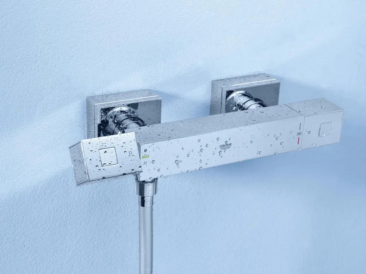 Grohe grohterm cube dusjtermostat krom