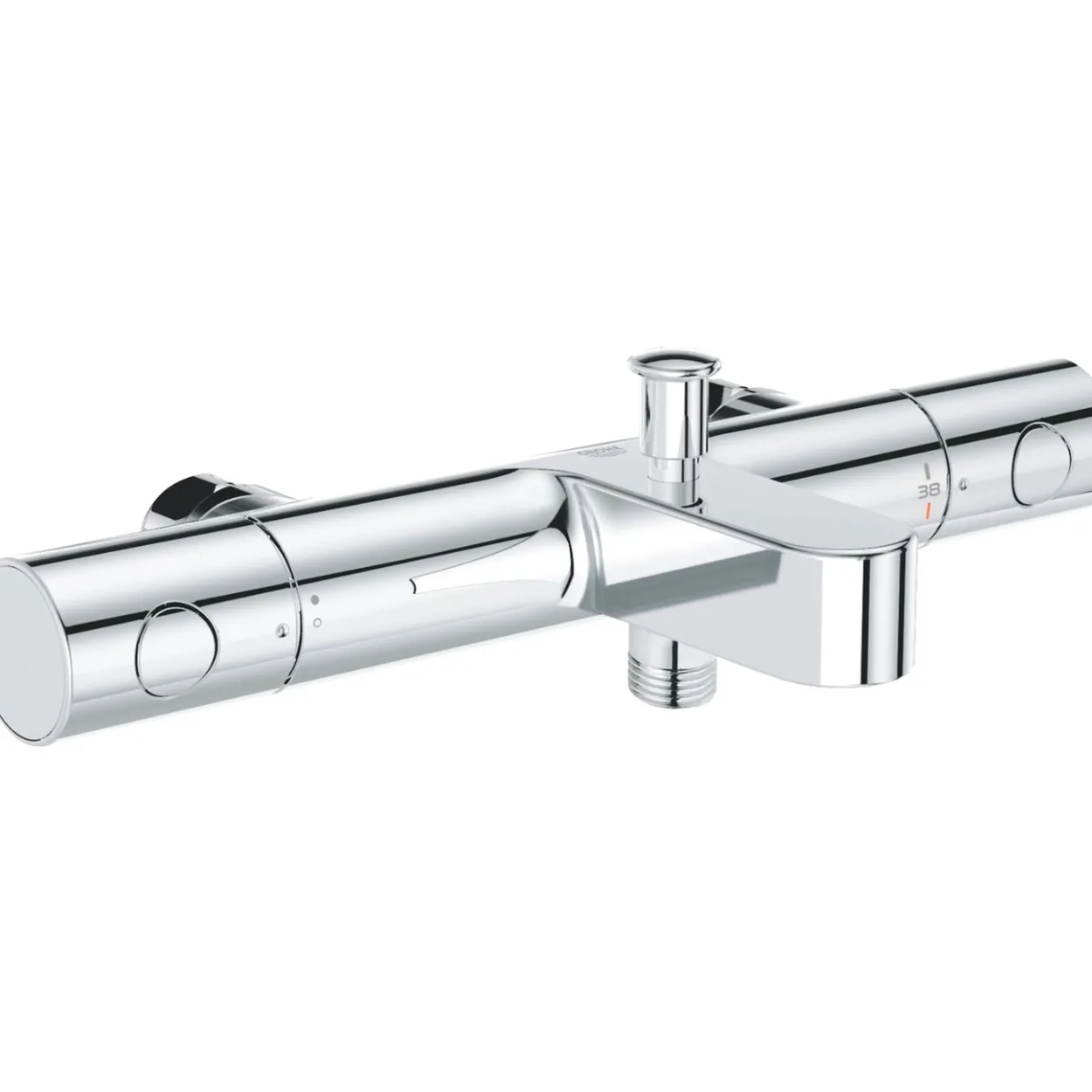 Grohe grohtherm 800 cosmopolitan kar-og dusjbatteri krom
