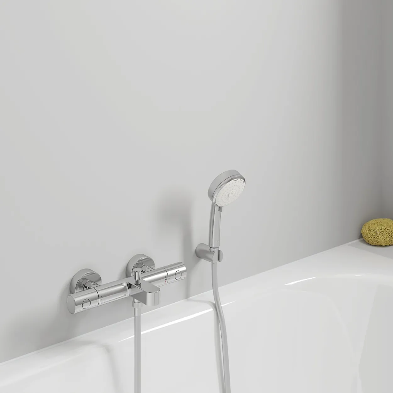 Grohe grohtherm 800 cosmopolitan kar-og dusjbatteri krom