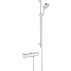 Grohe grohtherm 2000 dusjbatteri m/dusjsett power+soul cosmopolitan 130