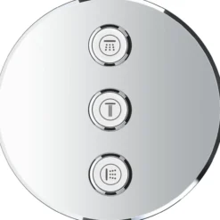Grohe grohtherm smartcontrol trippel volumkontroll-sett krom