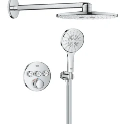 Grohe grohtherm smartcontrol dusjsett for innbygging round krom
