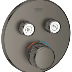 Grohe grohtherm smartcontrol termostat m/2 ventiler børstet hard grafitt
