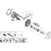 Grohe grohtherm smartcontrol termostat med 2 ventiler børstet cool sunrise
