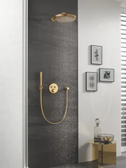 Grohe grohtherm smartcontrol termostat med 2 ventiler børstet cool sunrise
