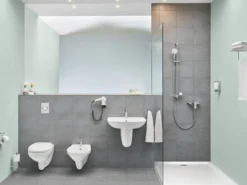 Grohe halv sokkel til bau servanter alpinhvit