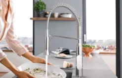 Grohe k7 kjøkkenarmatur medium m/uttrekkbar tut