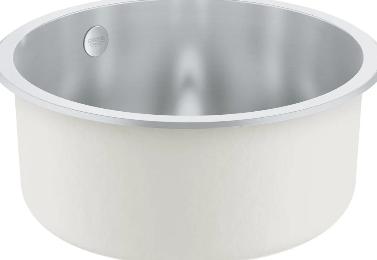 Grohe k200 kjøkkenkum ø44 cm rustfritt stål