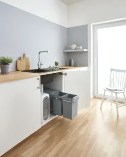 Grohe k500 kjøkkenkum 100x50 cm sort kvartskompositt m/avløpsgarnityr