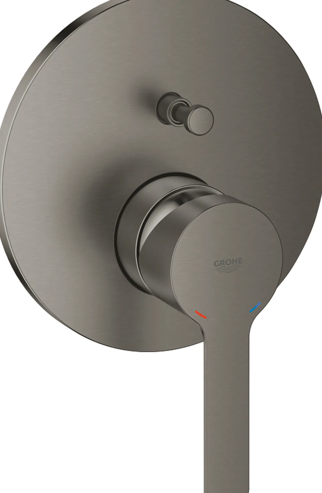 Grohe lineare badekarbatteri for innbygging børstet hard grafitt