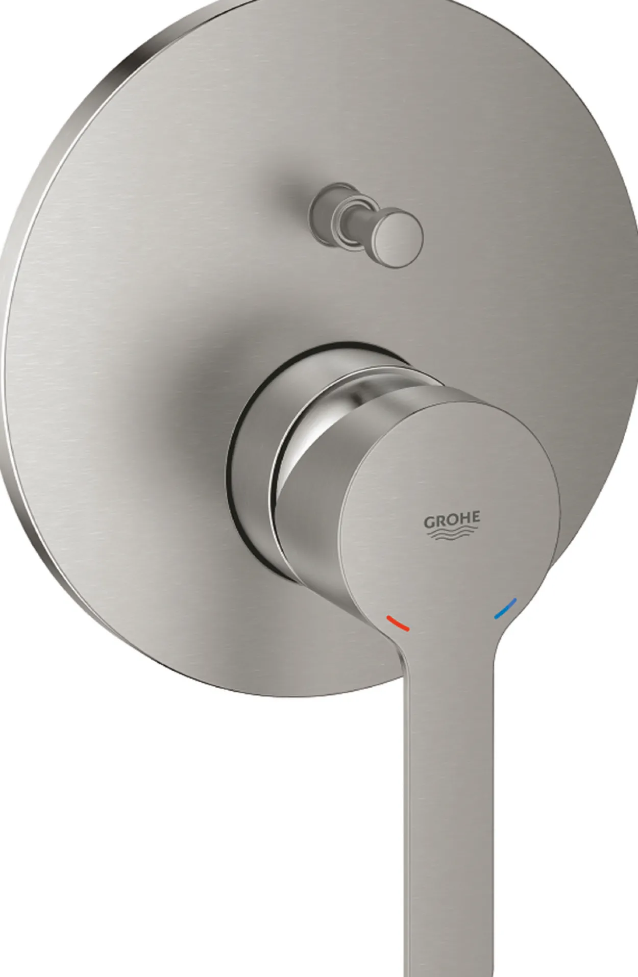 Grohe lineare badekarbatteri for innbygging supersteel