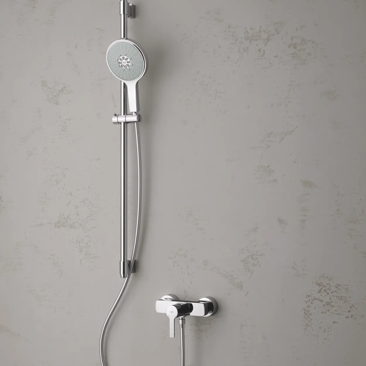 Grohe lineare dusjbatteri krom