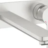 Grohe lineare 2-hulls servantbatteri l supersteel