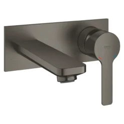 Grohe lineare 2-hulls servantbatteri m børstet hard grafitt