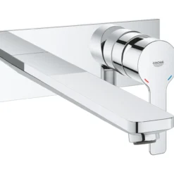 Grohe lineare 2-hulls vegghengt servantbatteri large