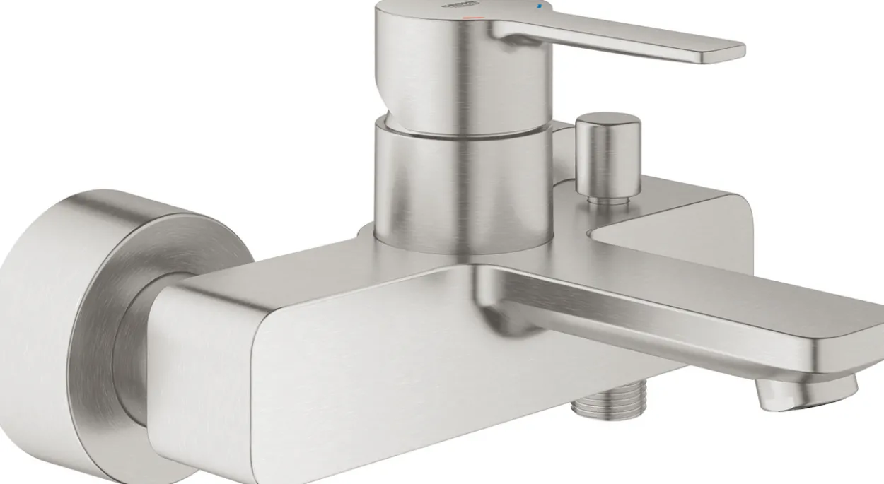 Grohe lineare kar- og dusjtermostat supersteel